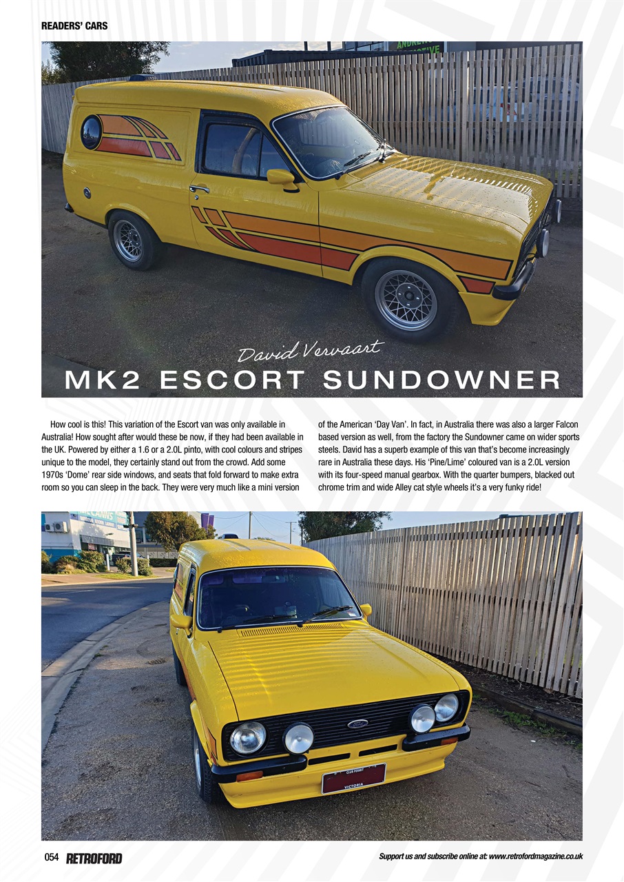 Retro Ford Preview Pages
