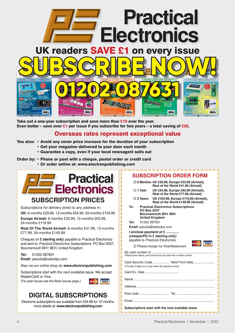 Practical Electronics Preview Pages