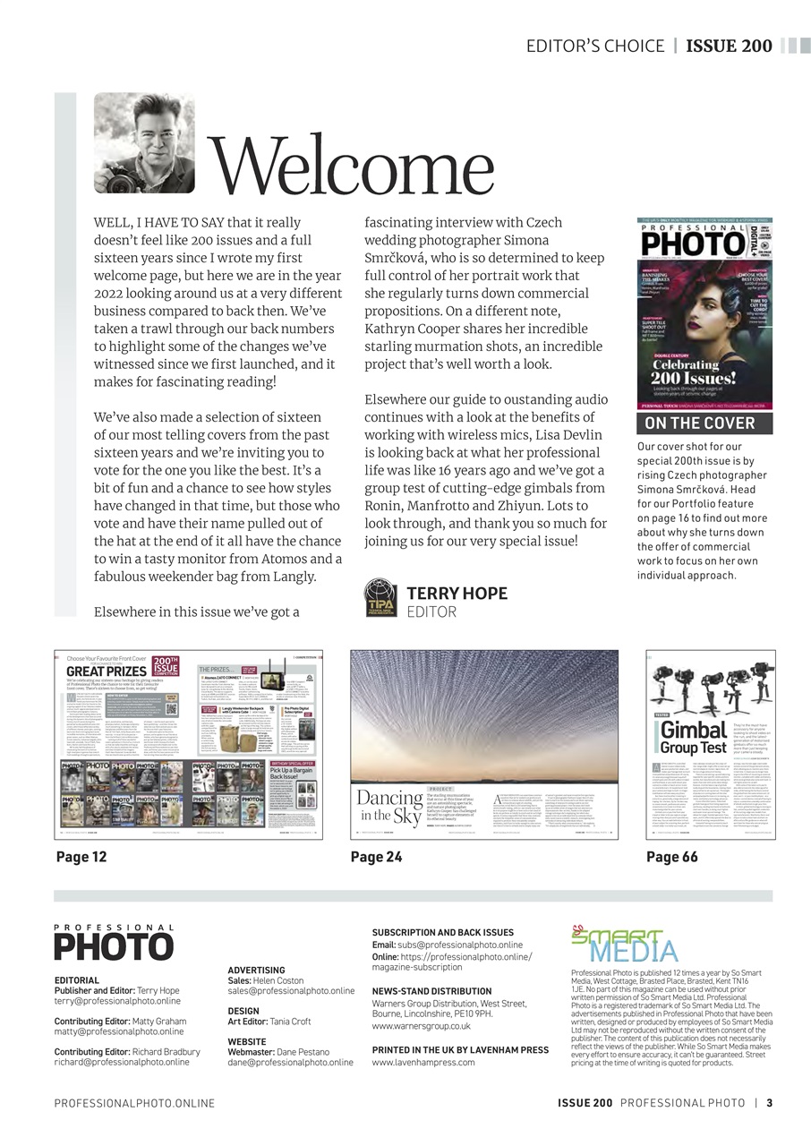 Professional Photo Preview Pages