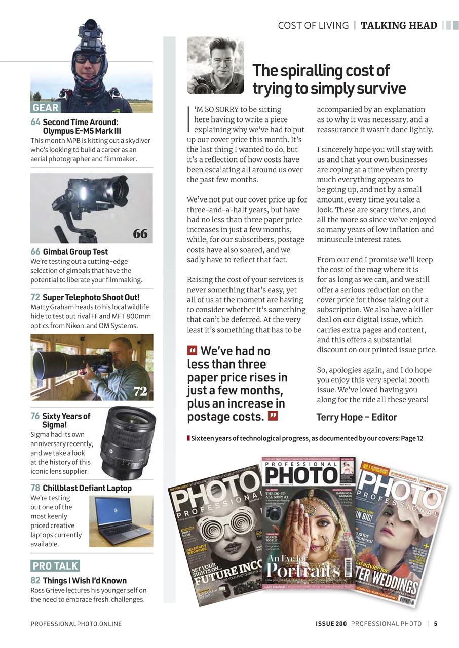 Professional Photo Preview Pages