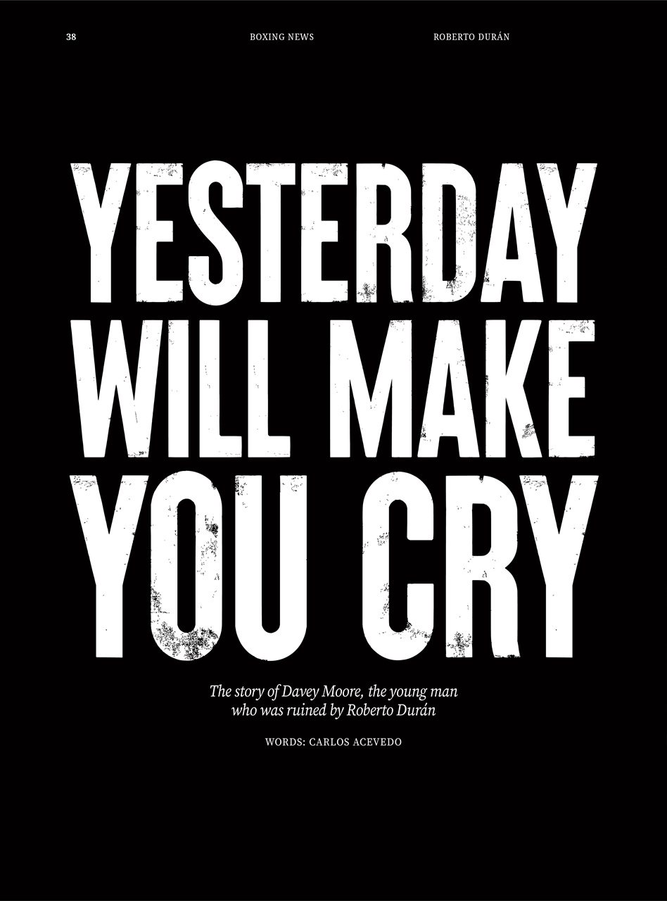 Boxing News Presents Preview Pages