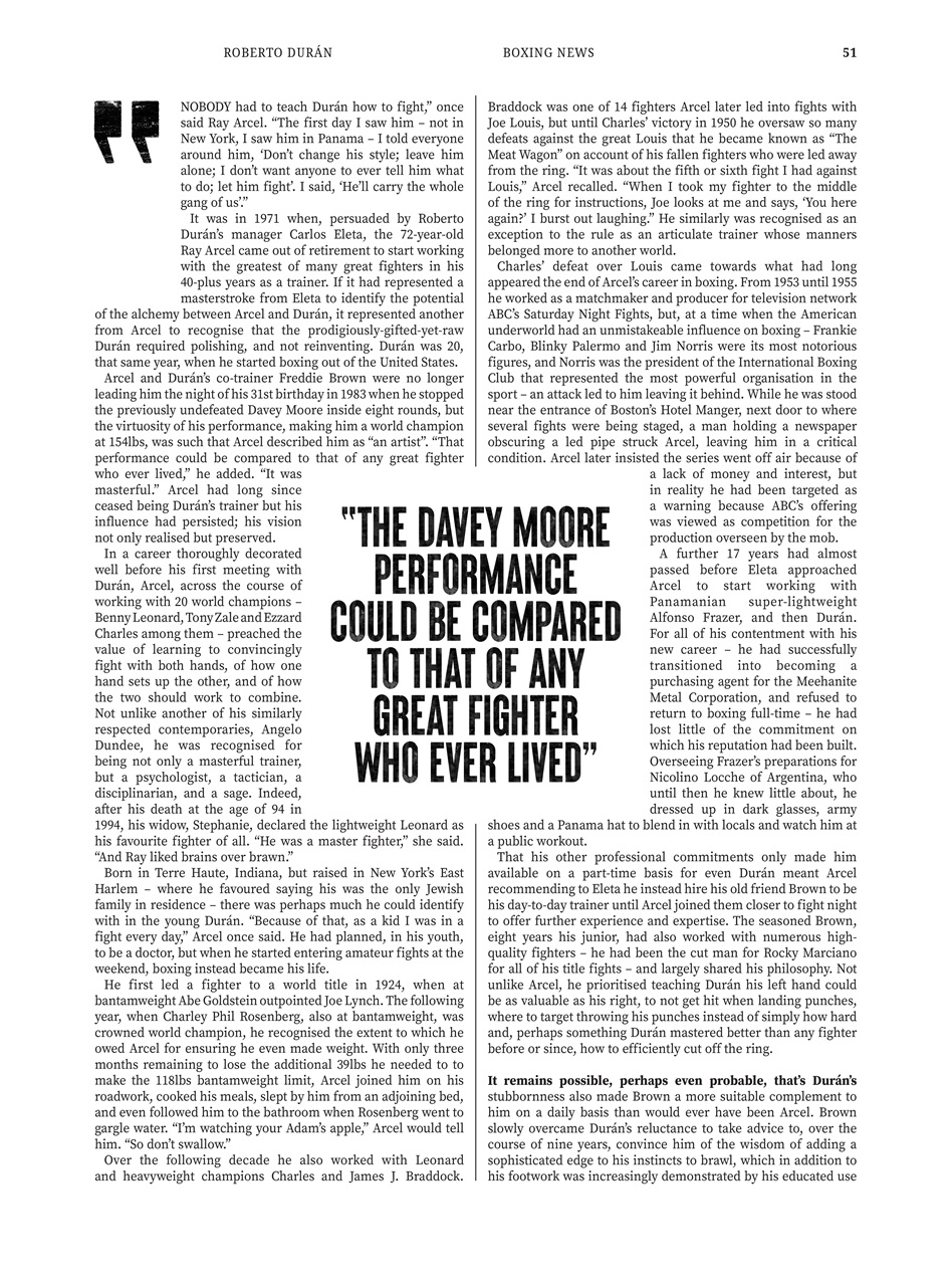 Boxing News Presents Preview Pages