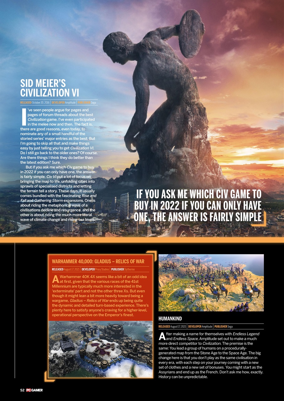 PC Gamer (UK Edition) Preview Pages