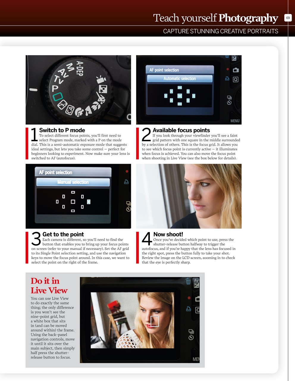 Photography Bookazine Preview Pages