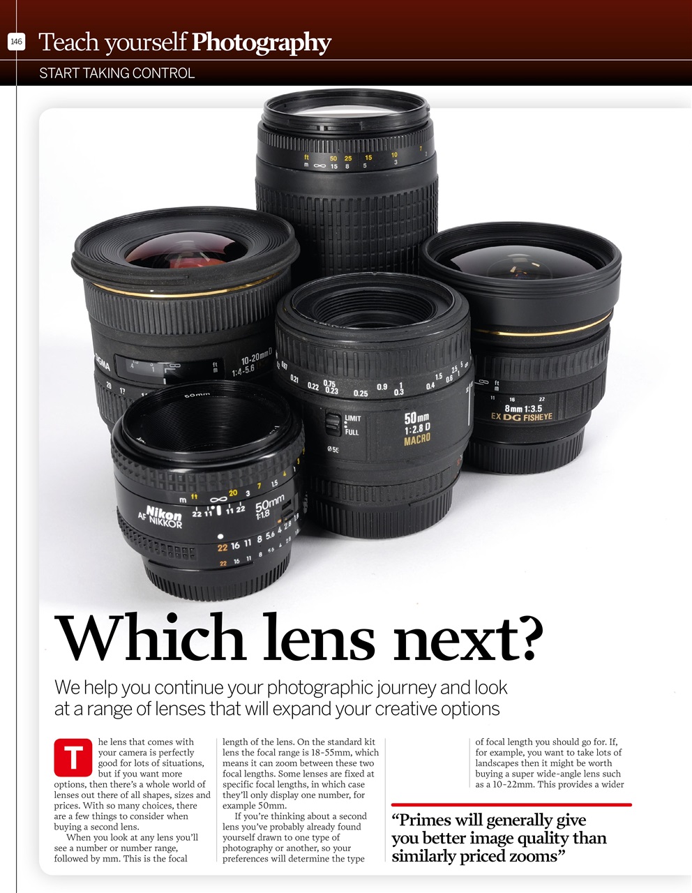 Photography Bookazine Preview Pages