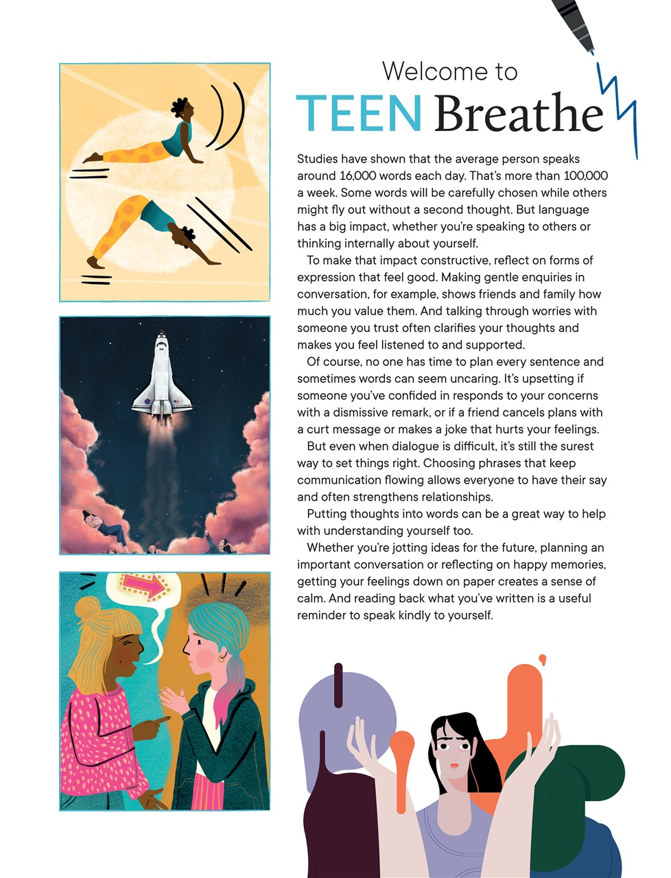 Teen Breathe Preview Pages