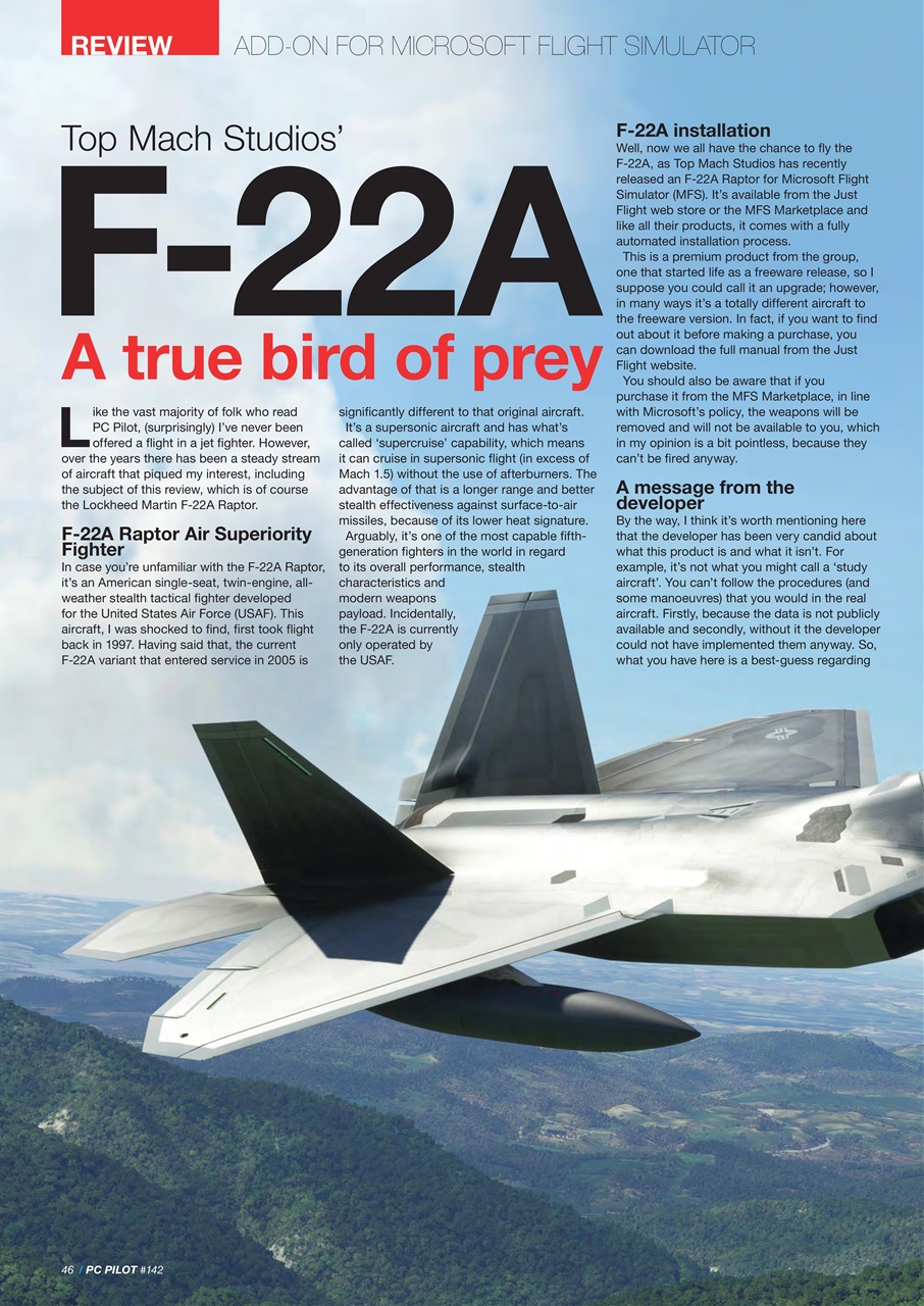 PC Pilot Preview Pages