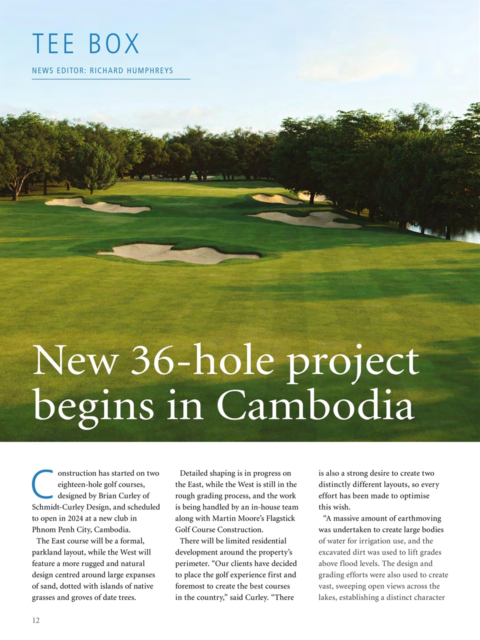 Golf Course Architecture Preview Pages