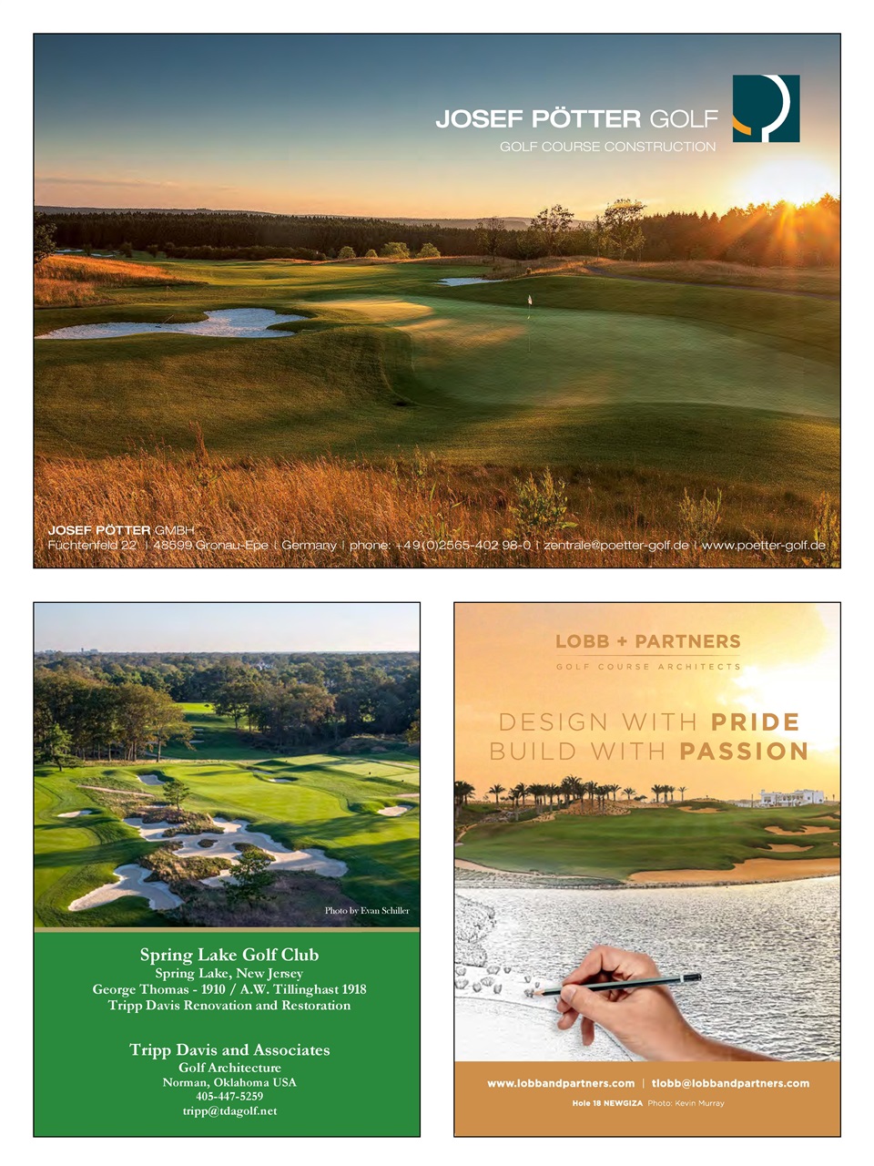 Golf Course Architecture Preview Pages