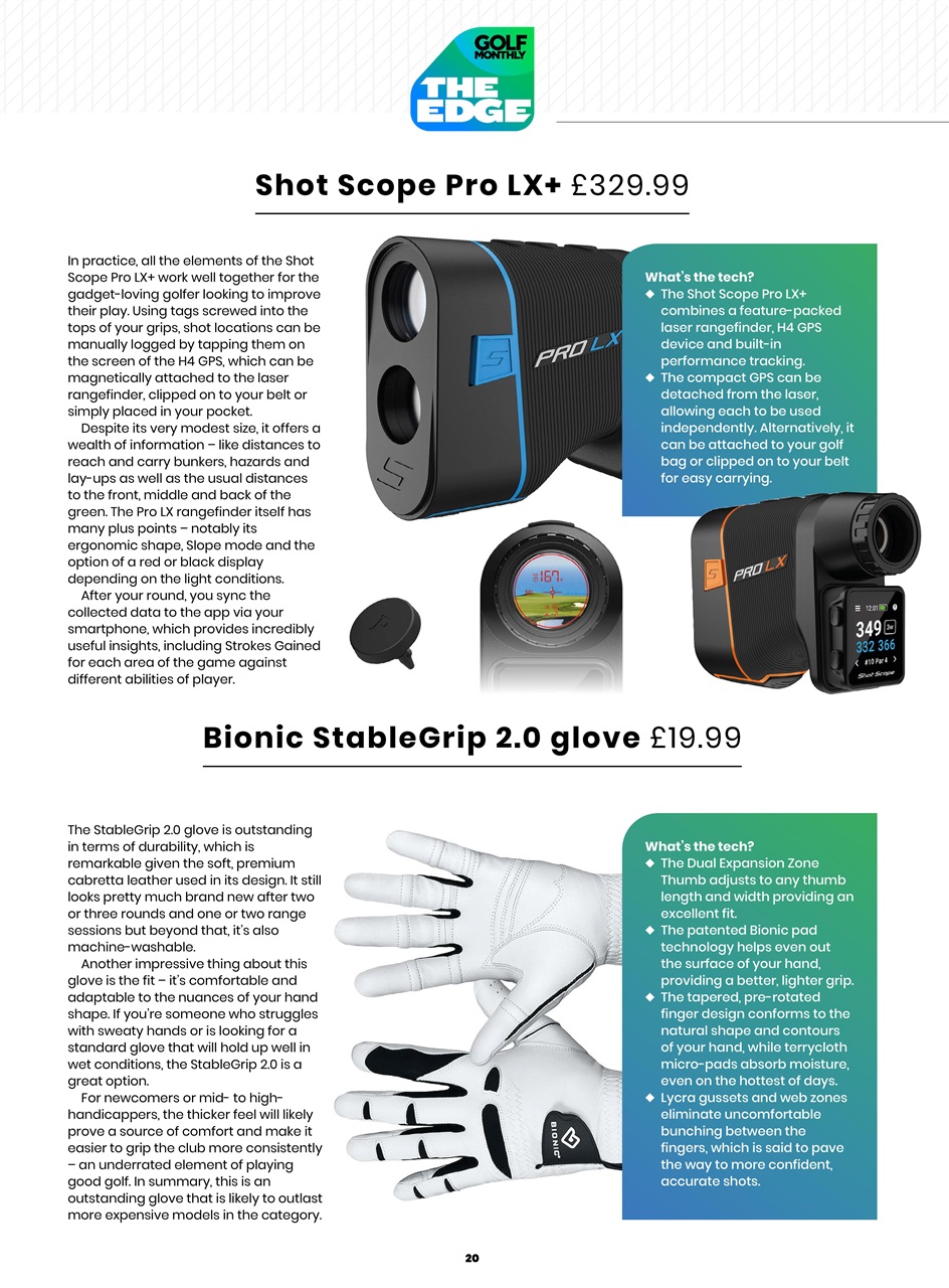 Golf Monthly Preview Pages