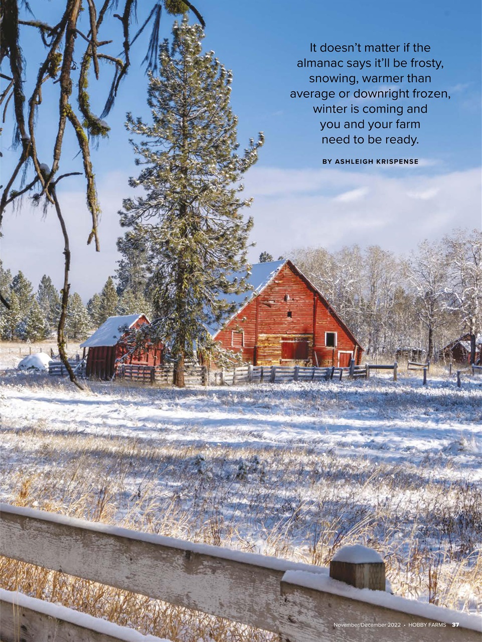 Hobby Farms Magazine Preview Pages