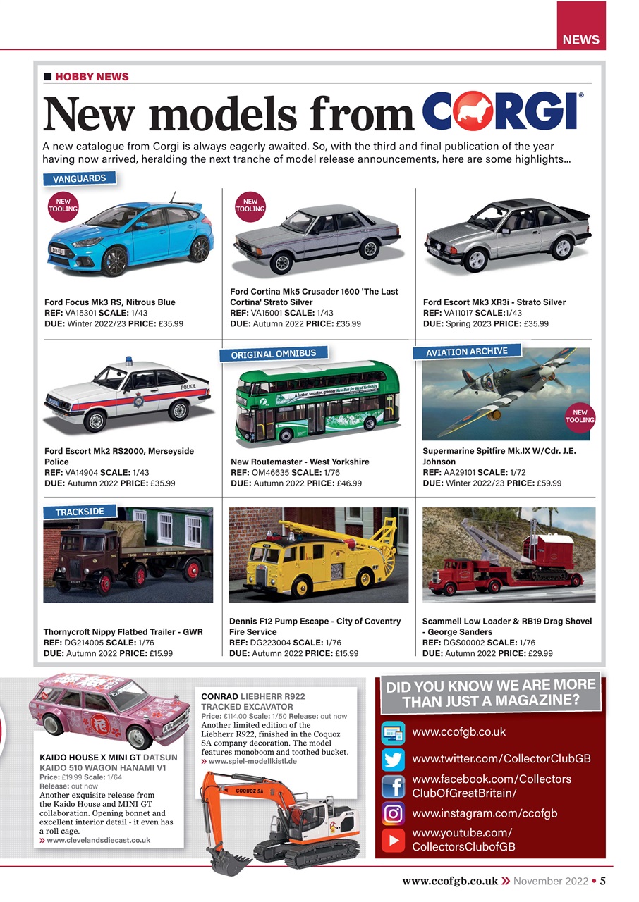 Collectors Gazette Preview Pages