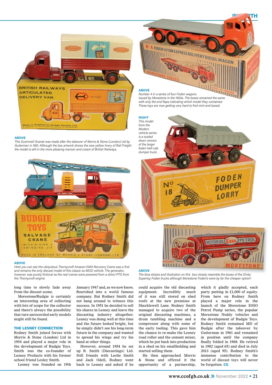 Collectors Gazette Preview Pages