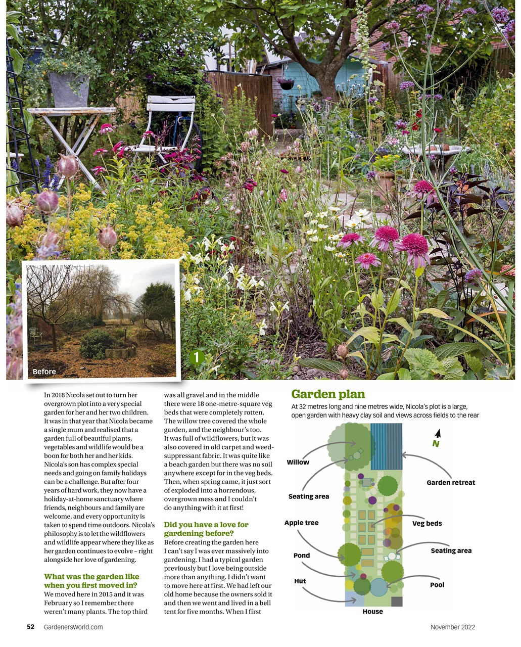 BBC Gardeners’ World Magazine Preview Pages