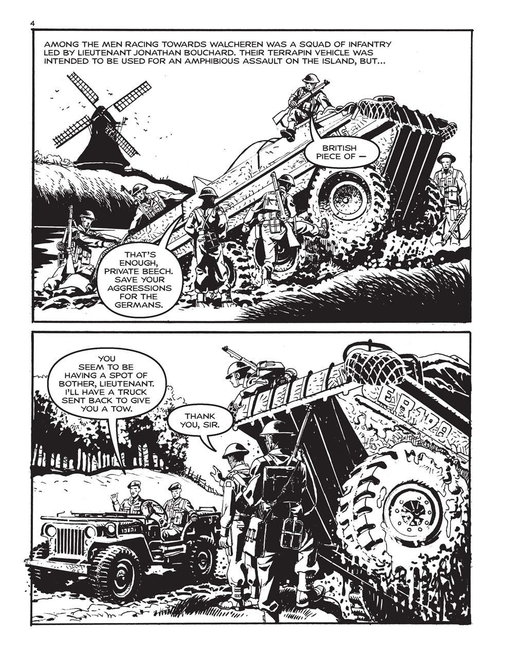 Commando Preview Pages