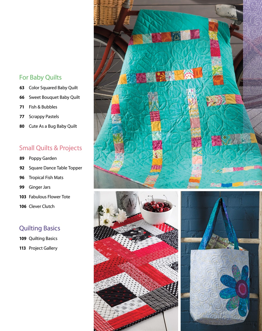 Quilter's World Preview Pages