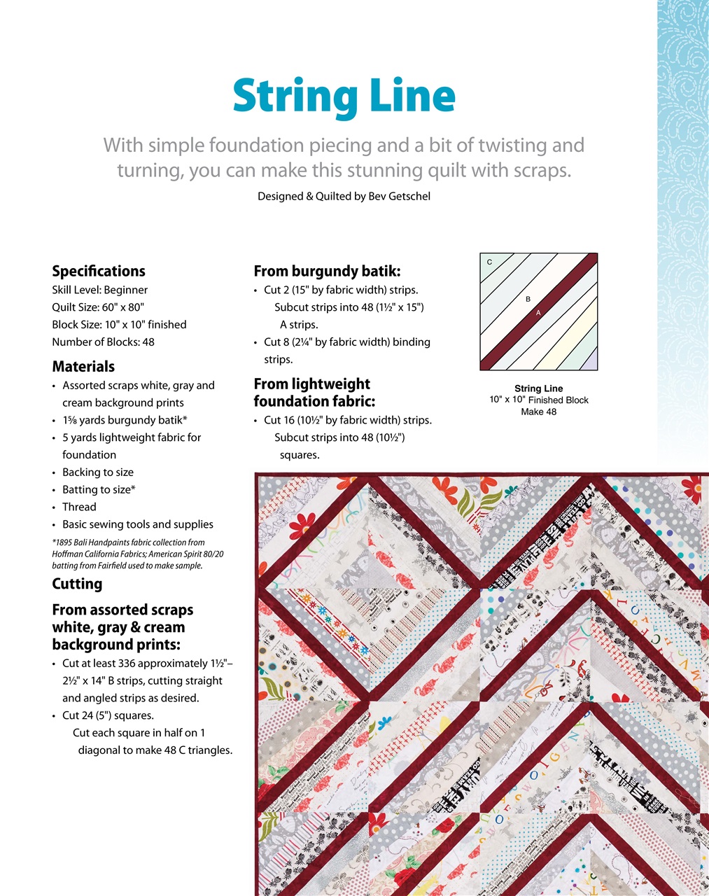 Quilter's World Preview Pages