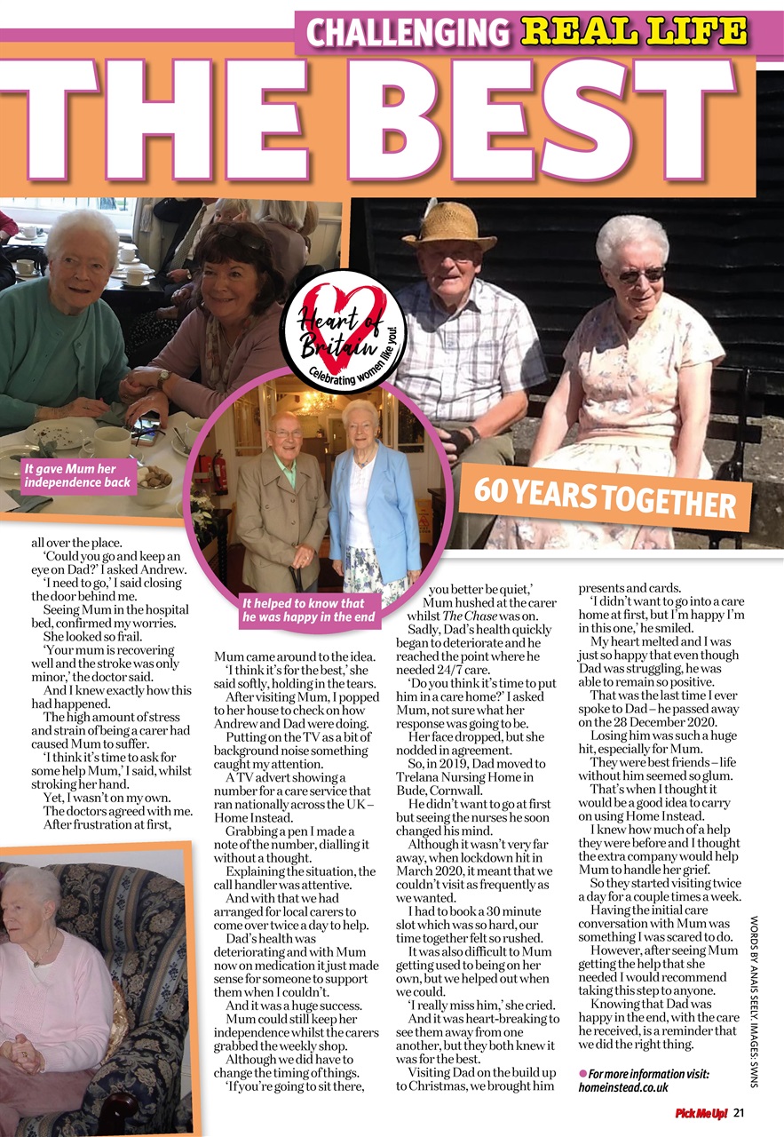 Pick Me Up Preview Pages