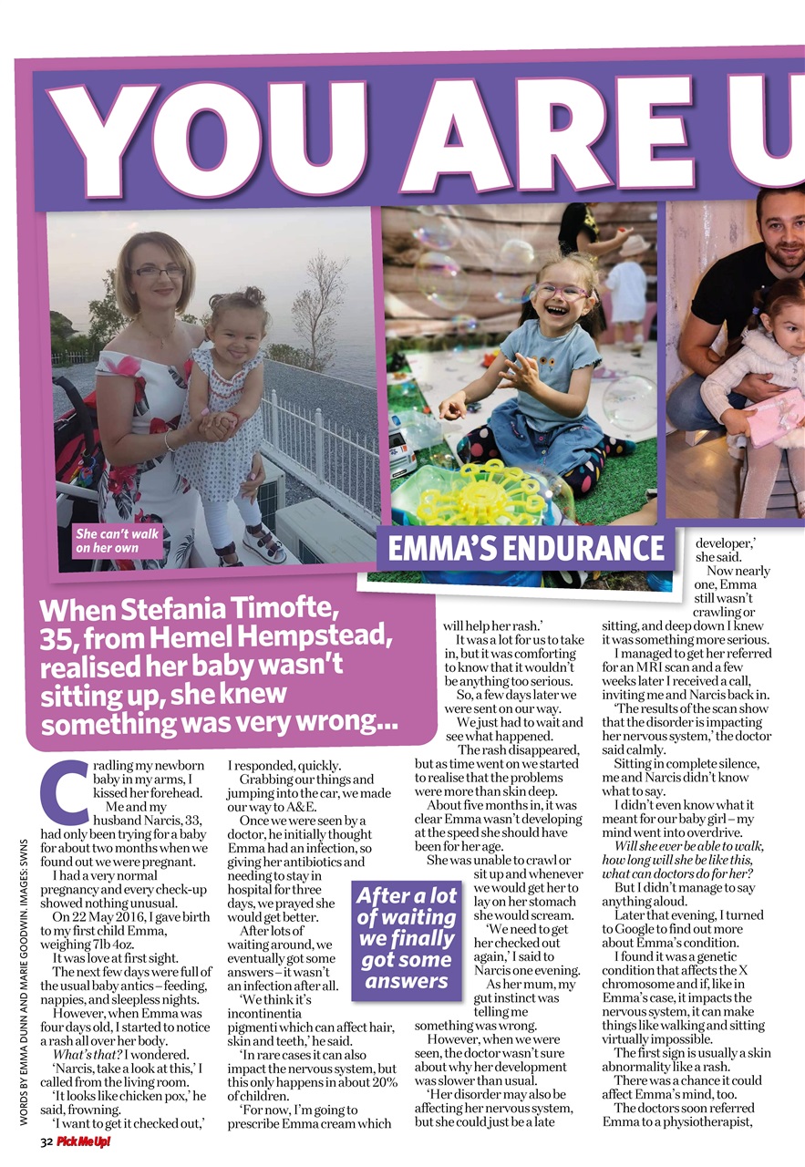 Pick Me Up Preview Pages