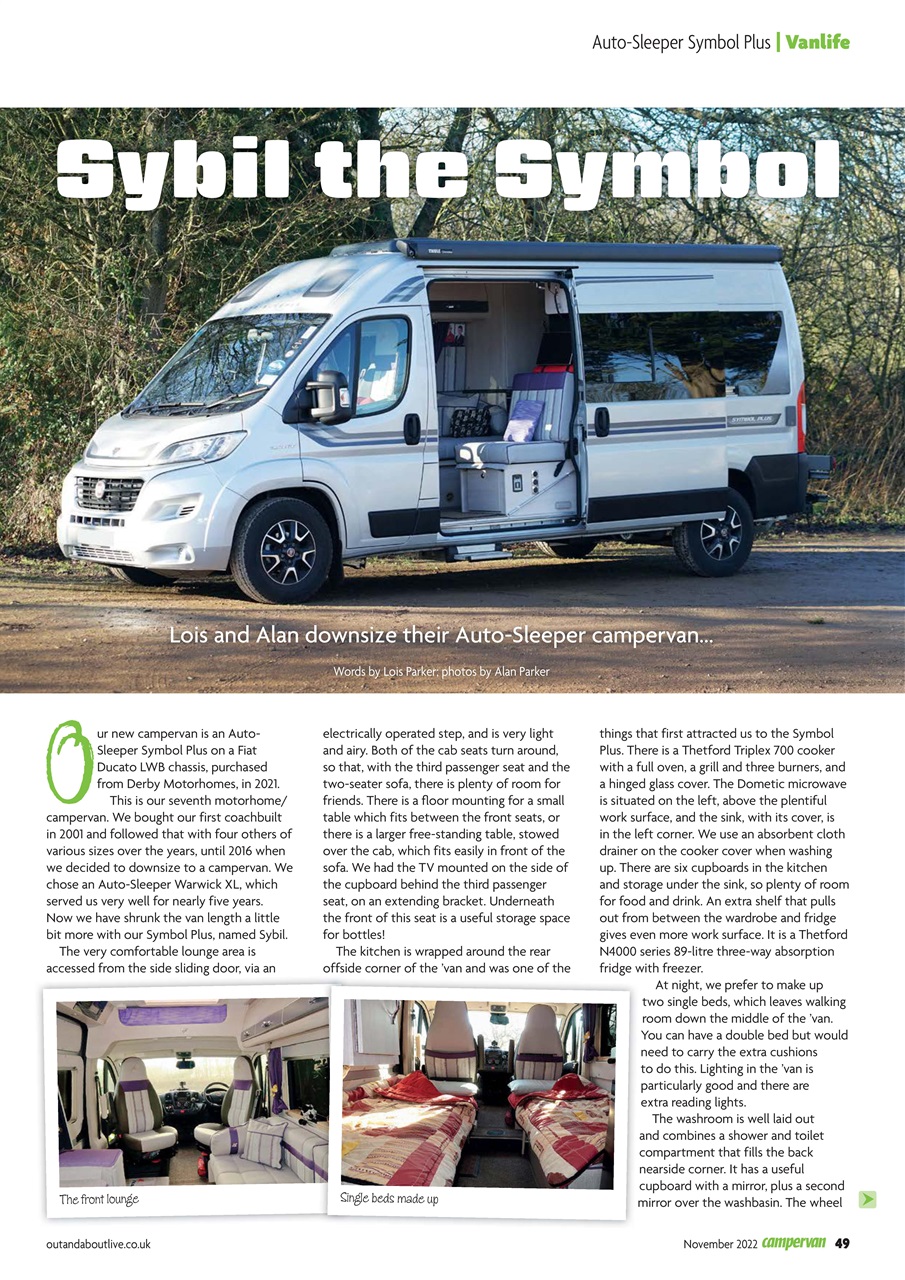 Campervan Preview Pages