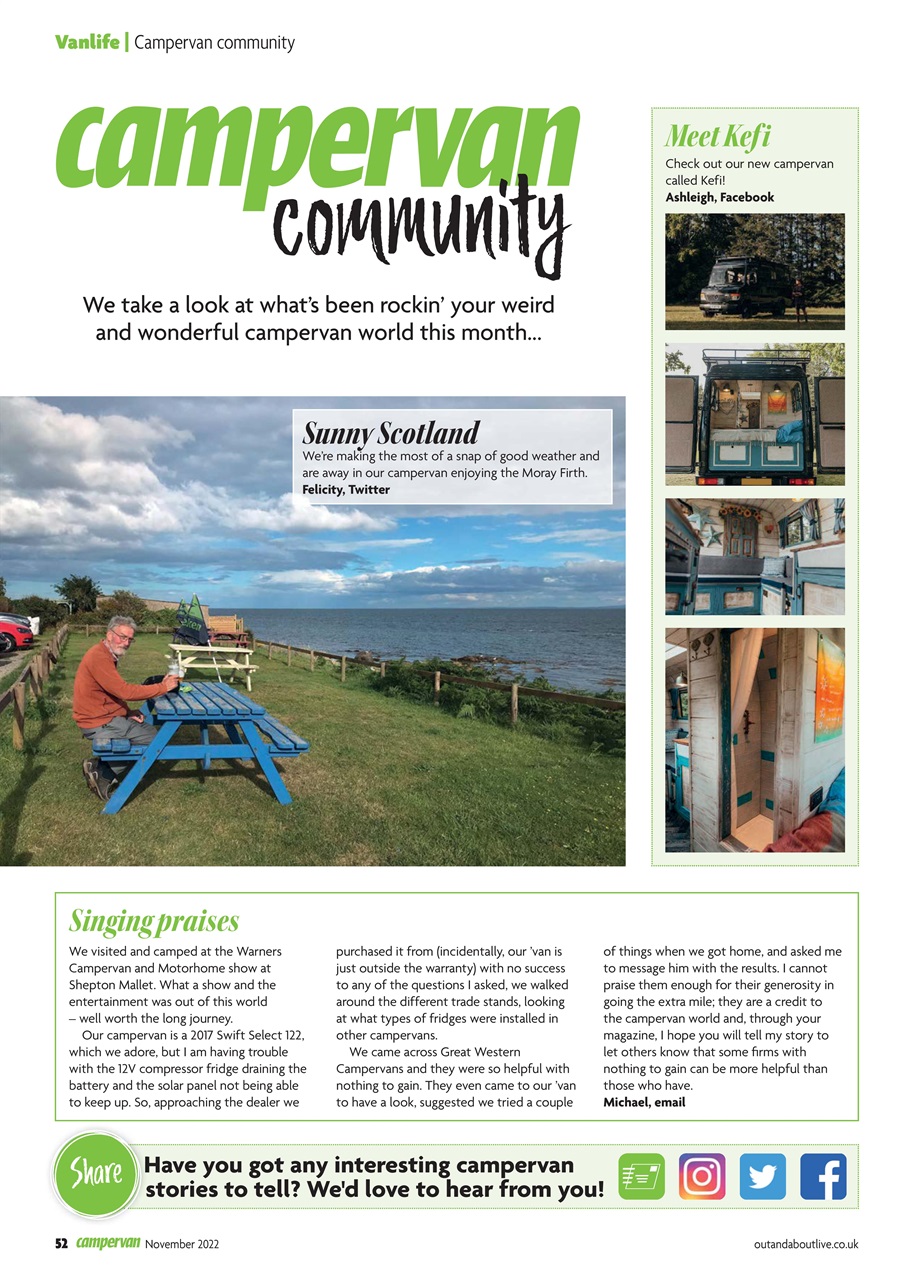 Campervan Preview Pages