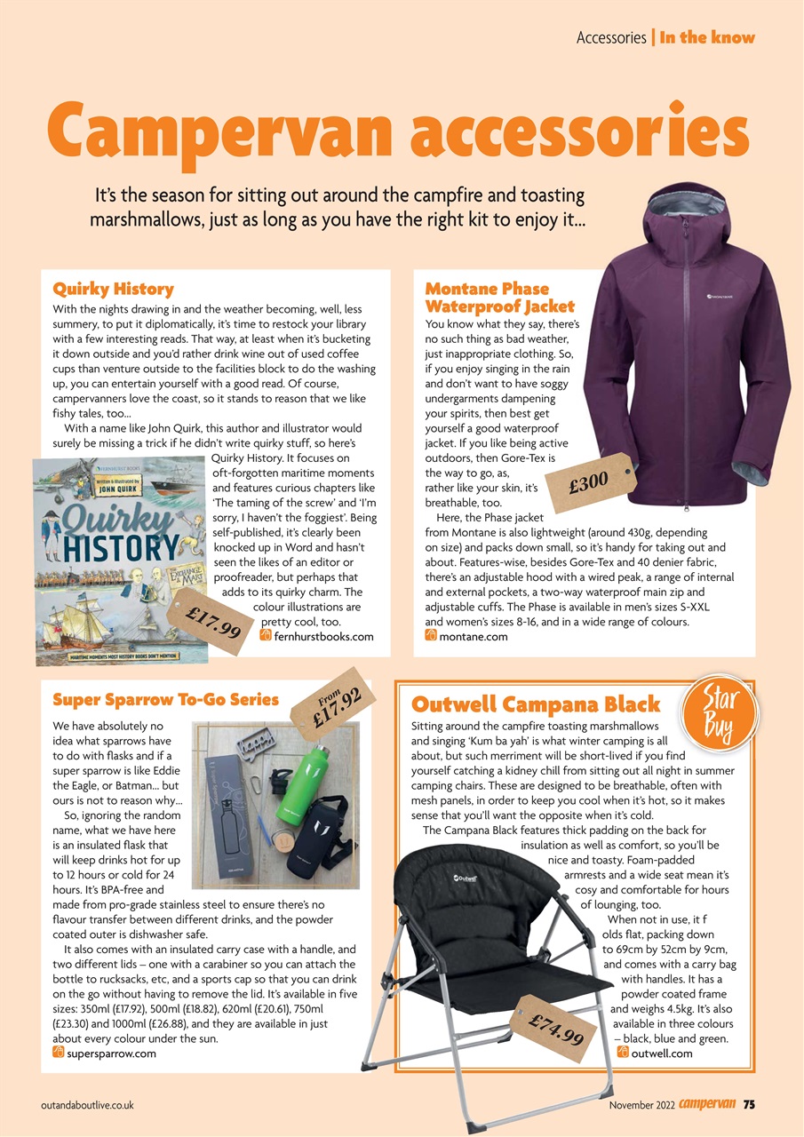 Campervan Preview Pages