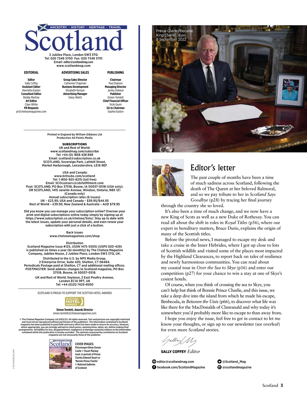 Scotland Magazine Preview Pages