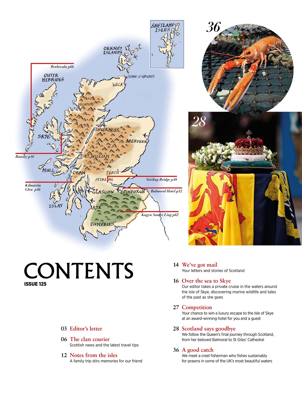 Scotland Magazine Preview Pages