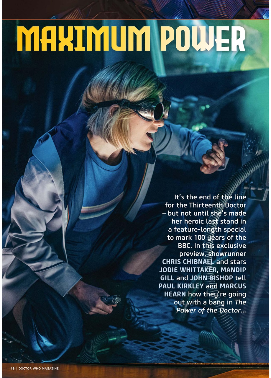 Doctor Who Magazine Preview Pages