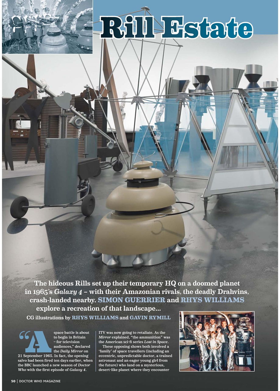 Doctor Who Magazine Preview Pages