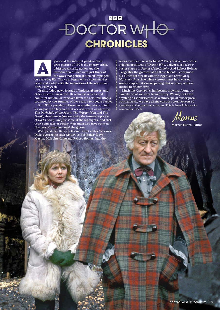 Doctor Who Magazine Preview Pages