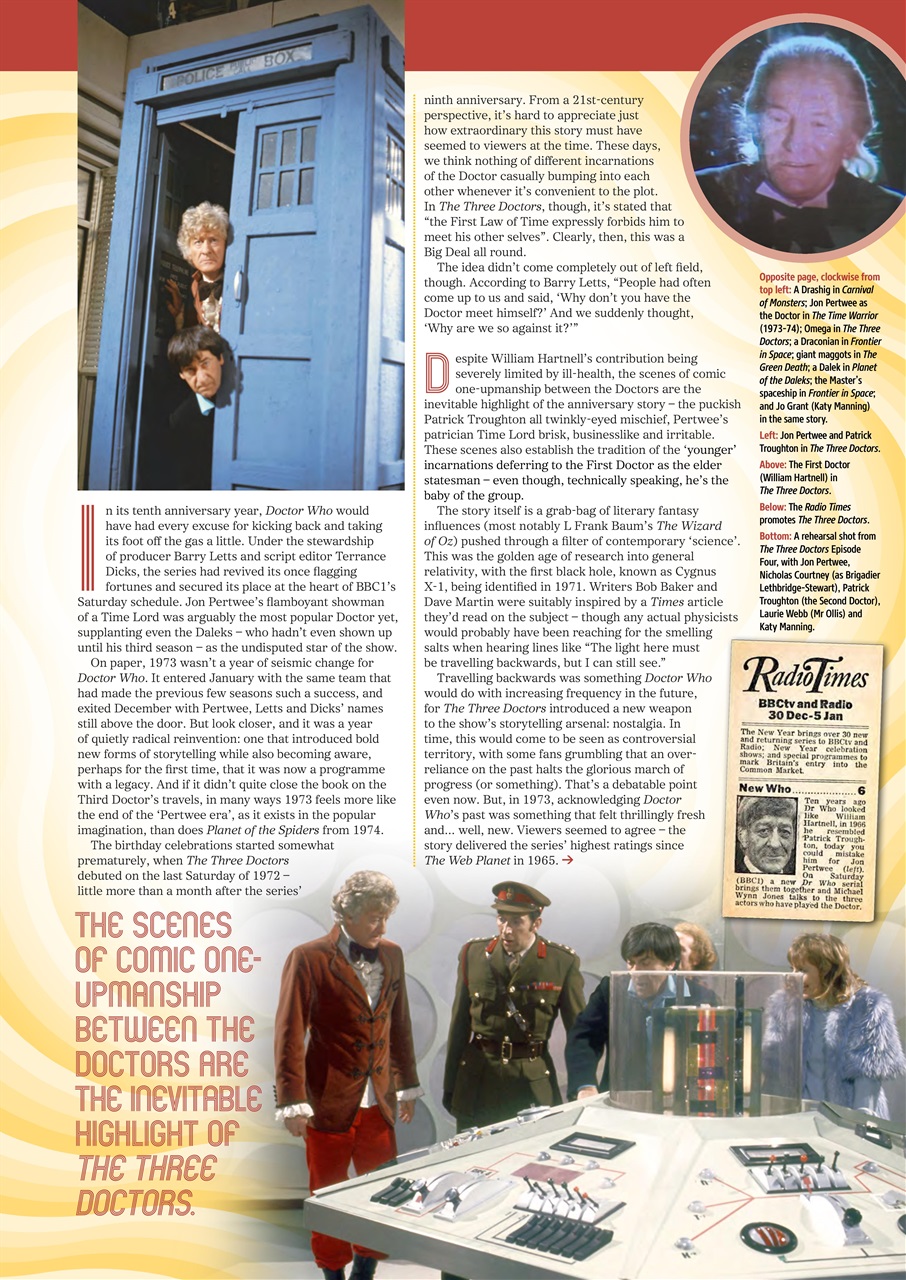 Doctor Who Magazine Preview Pages