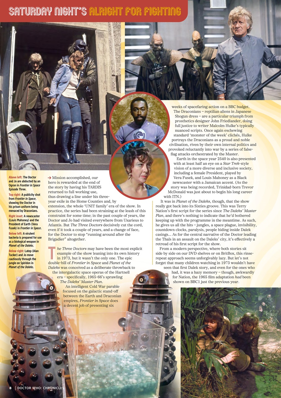 Doctor Who Magazine Preview Pages