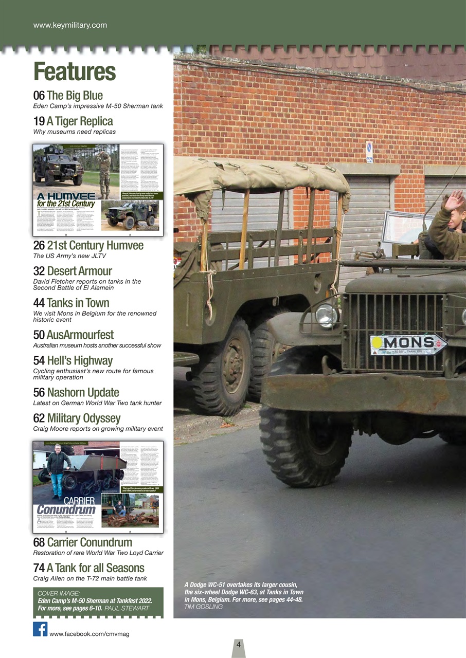 Classic Military Vehicle Preview Pages
