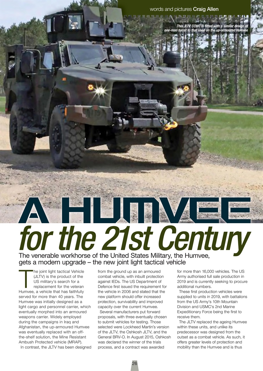 Classic Military Vehicle Preview Pages