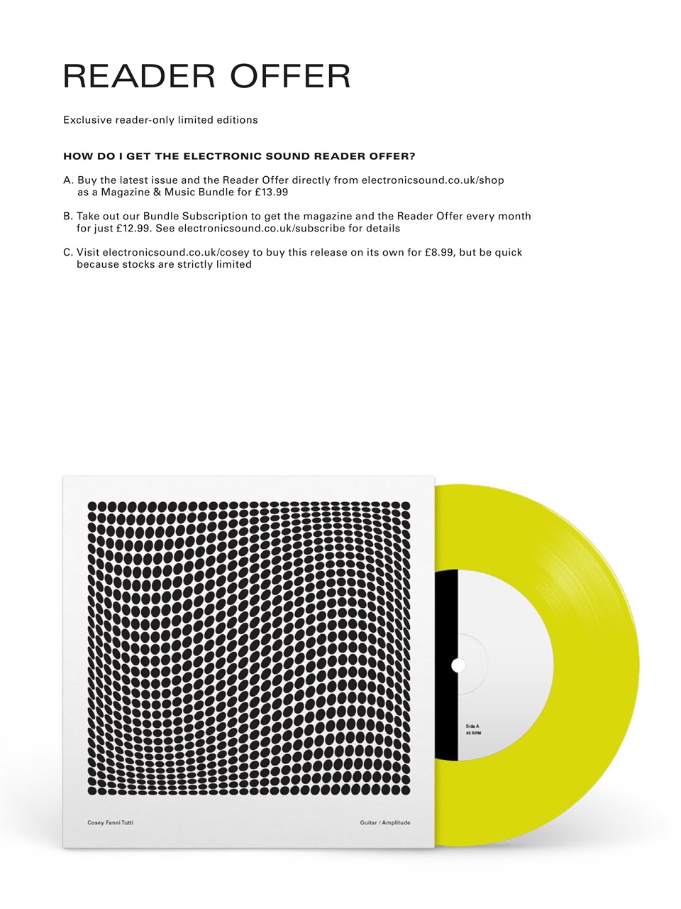 Electronic Sound Preview Pages