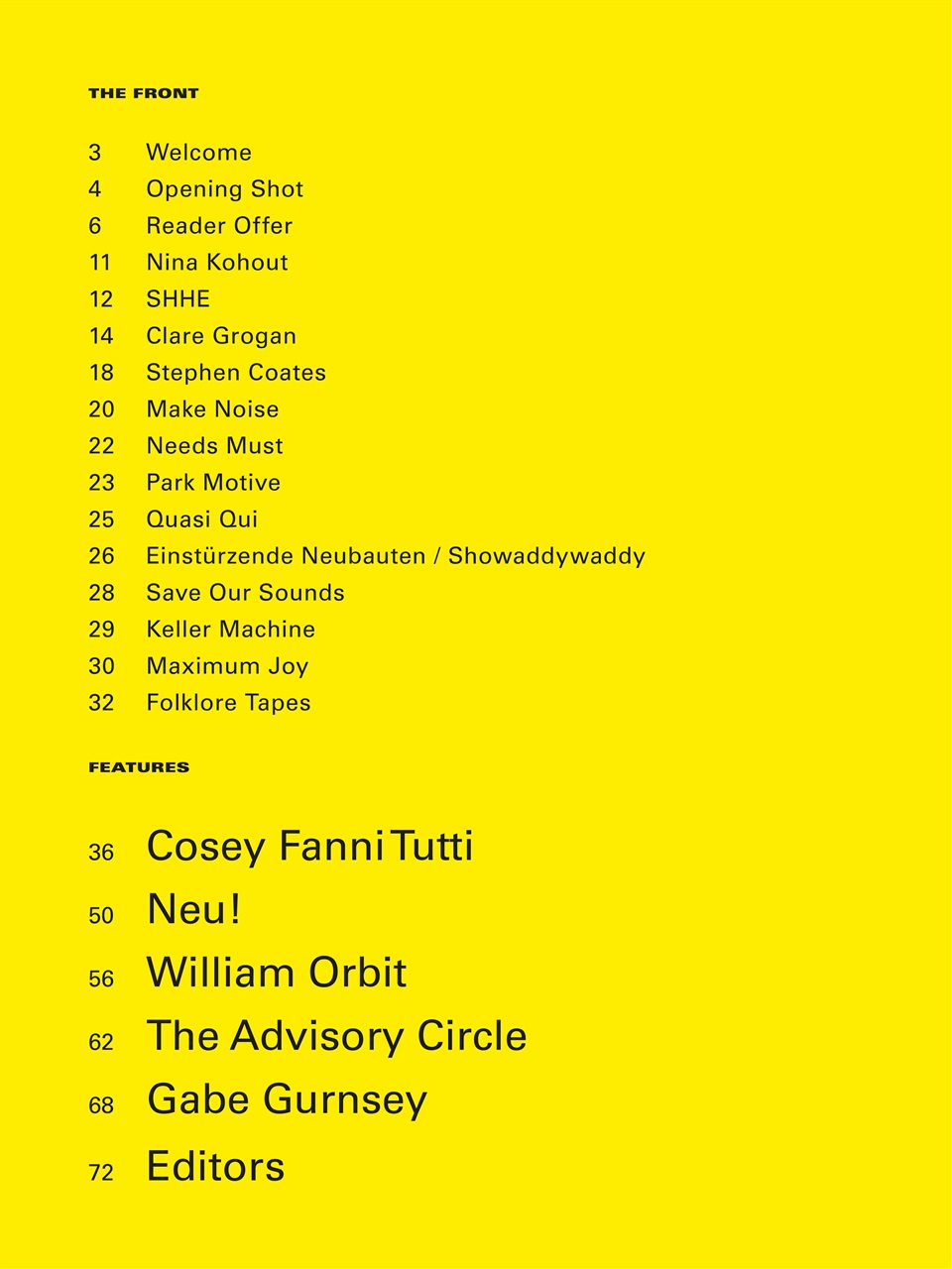 Electronic Sound Preview Pages