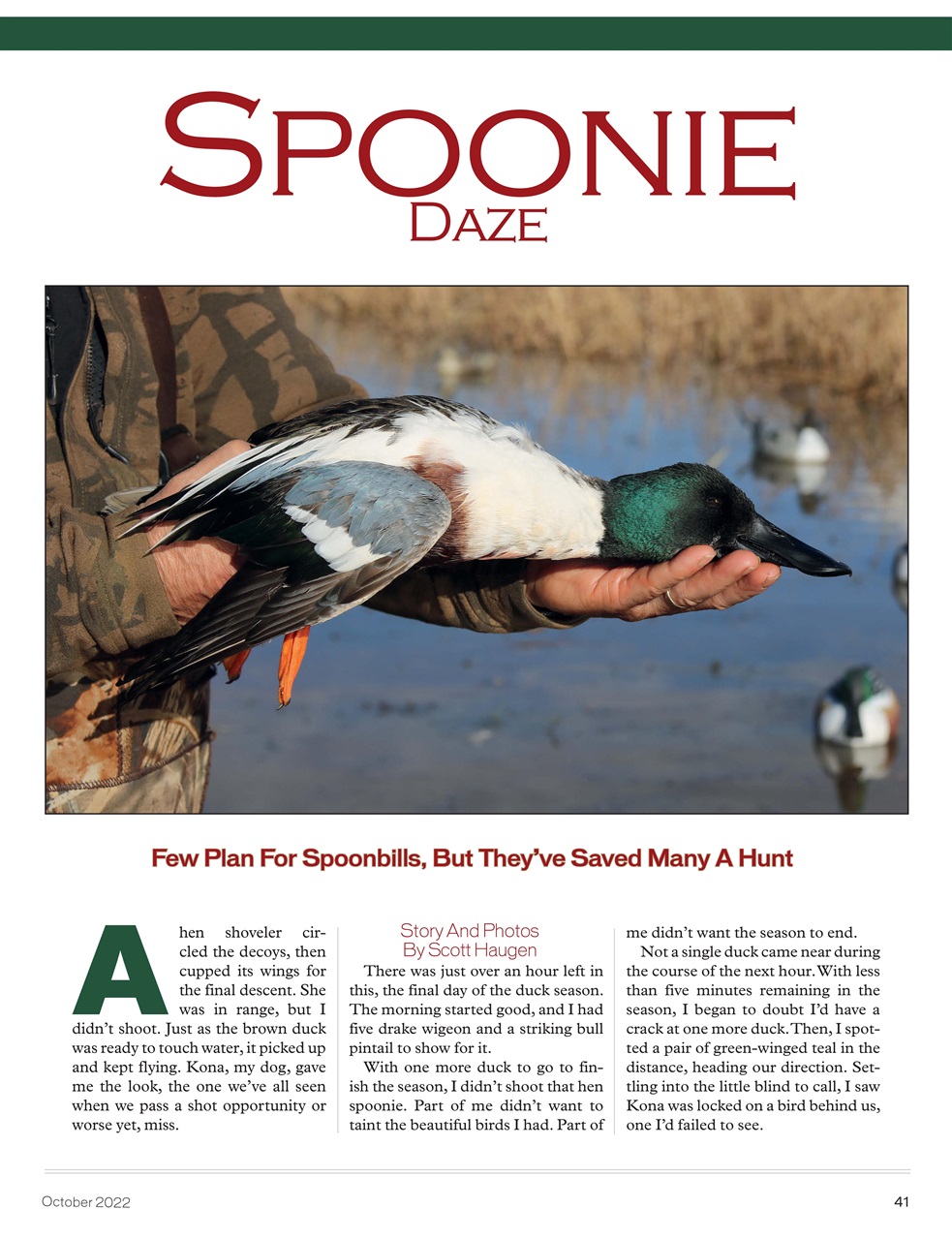 American Waterfowler Preview Pages