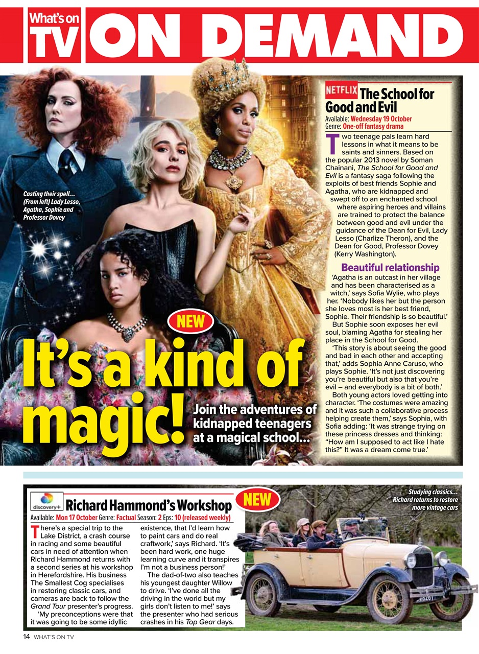 What's on TV Preview Pages