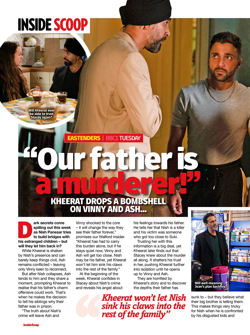 Inside Soap Preview Pages