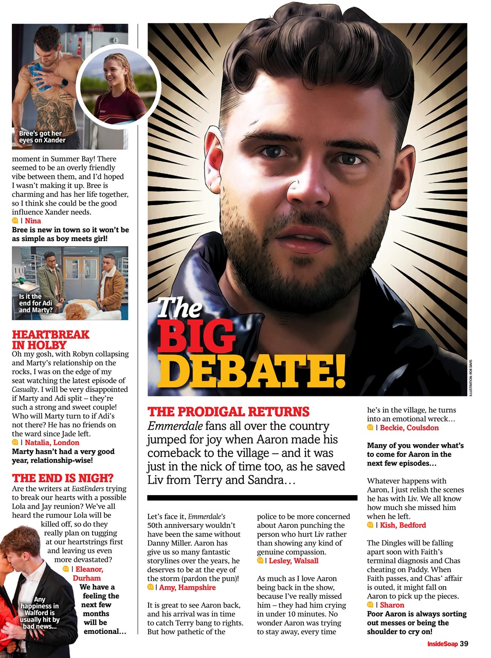 Inside Soap Preview Pages