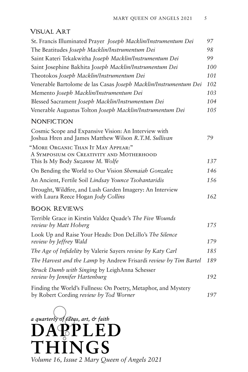 Dappled Things Preview Pages