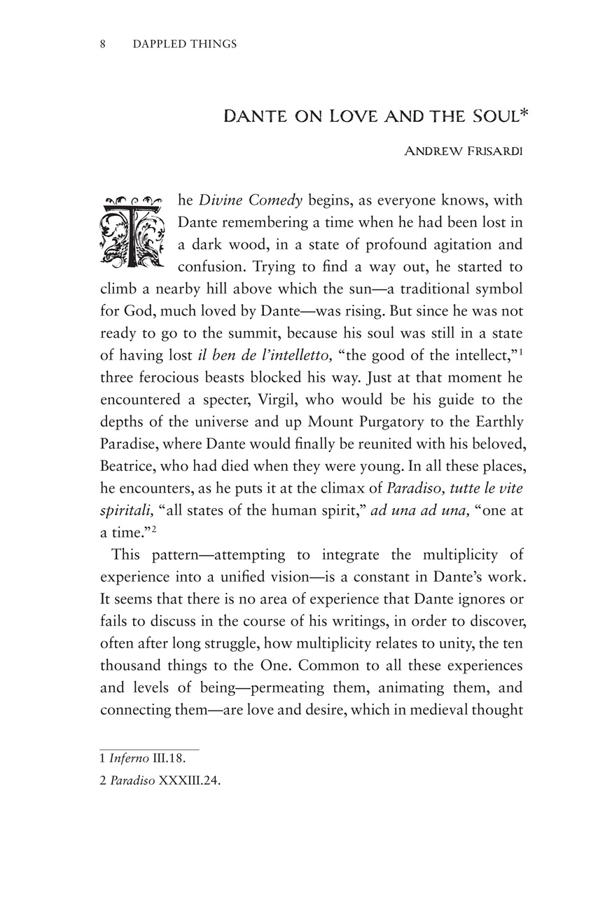 Dappled Things Preview Pages