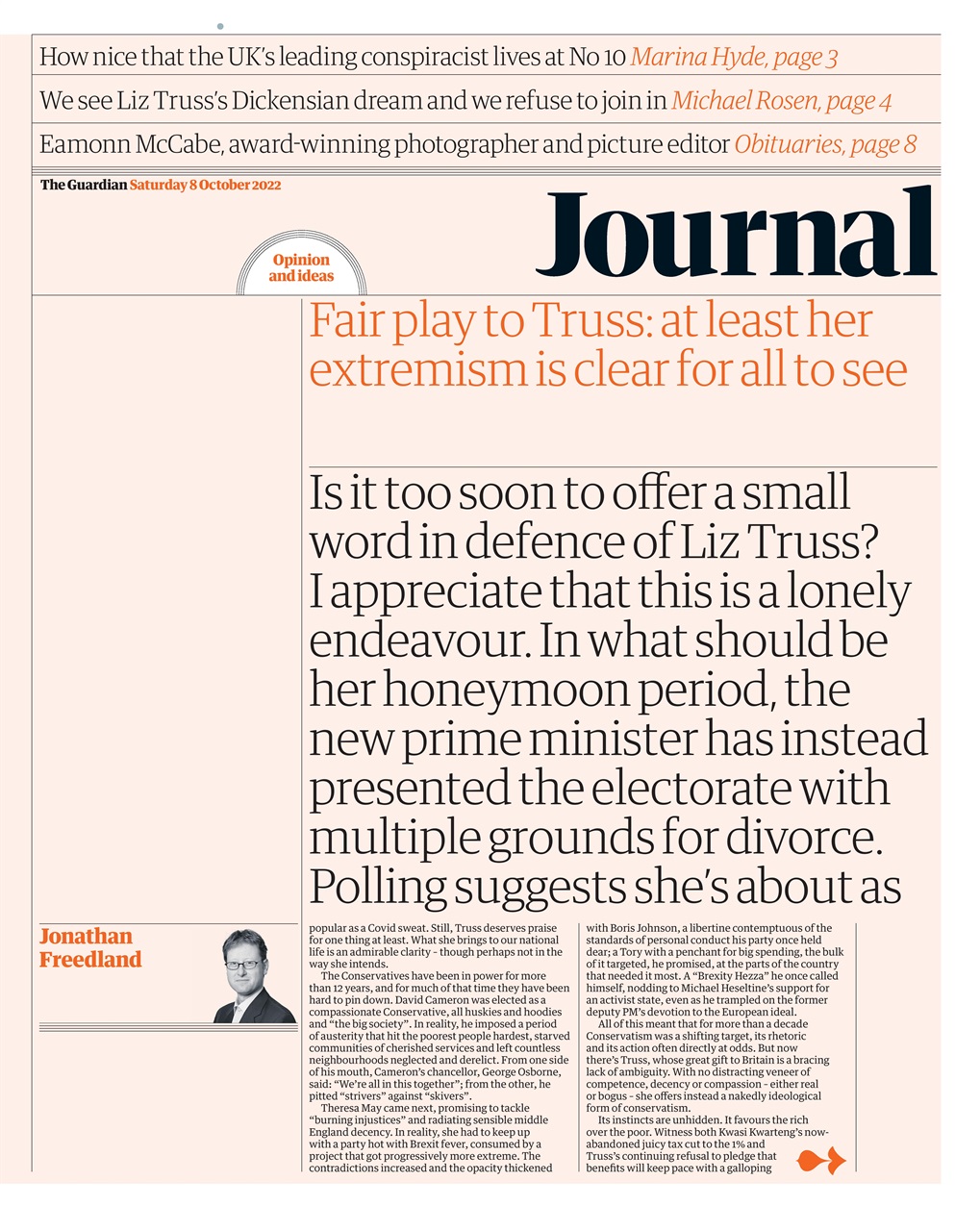 The Guardian Newspaper Preview Pages