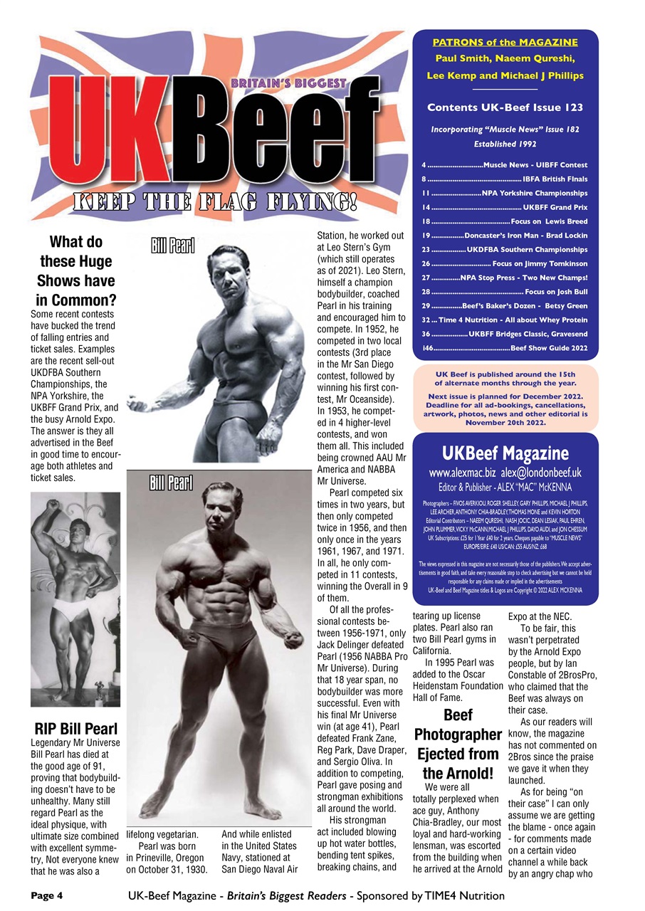 UK Beef Magazine Preview Pages