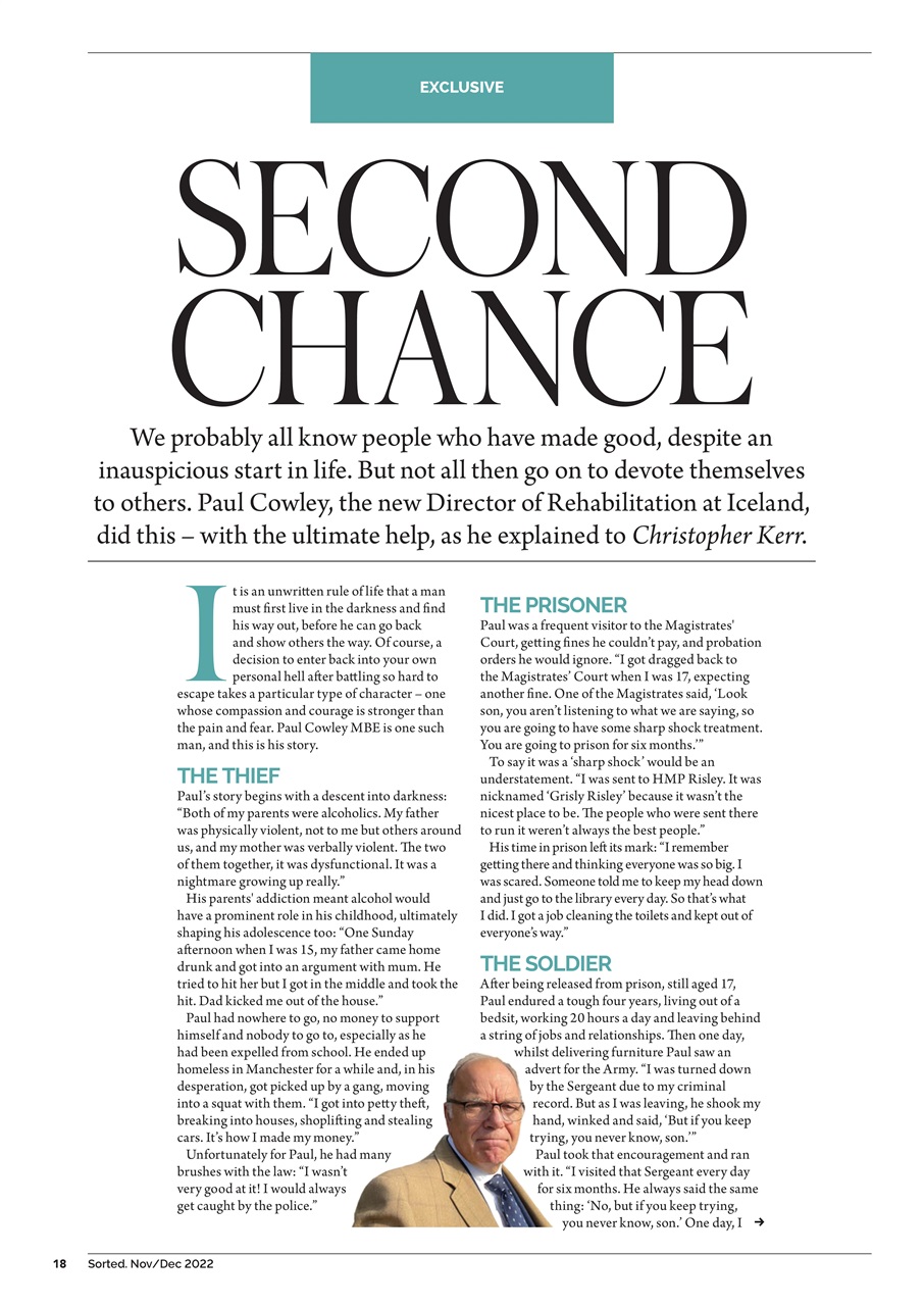 Sorted Magazine – The men's mag with morals Preview Pages