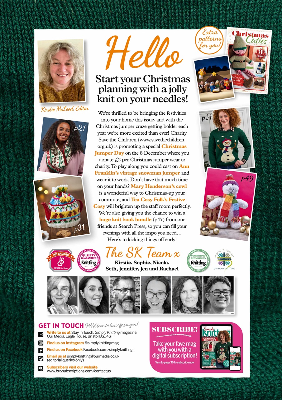 Simply Knitting Preview Pages