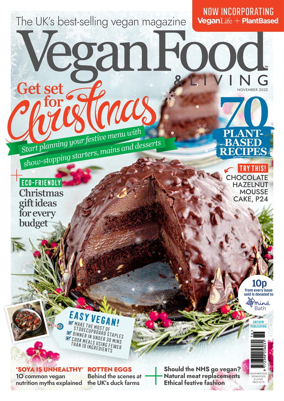 Vegan Food & Living Magazine Preview Pages