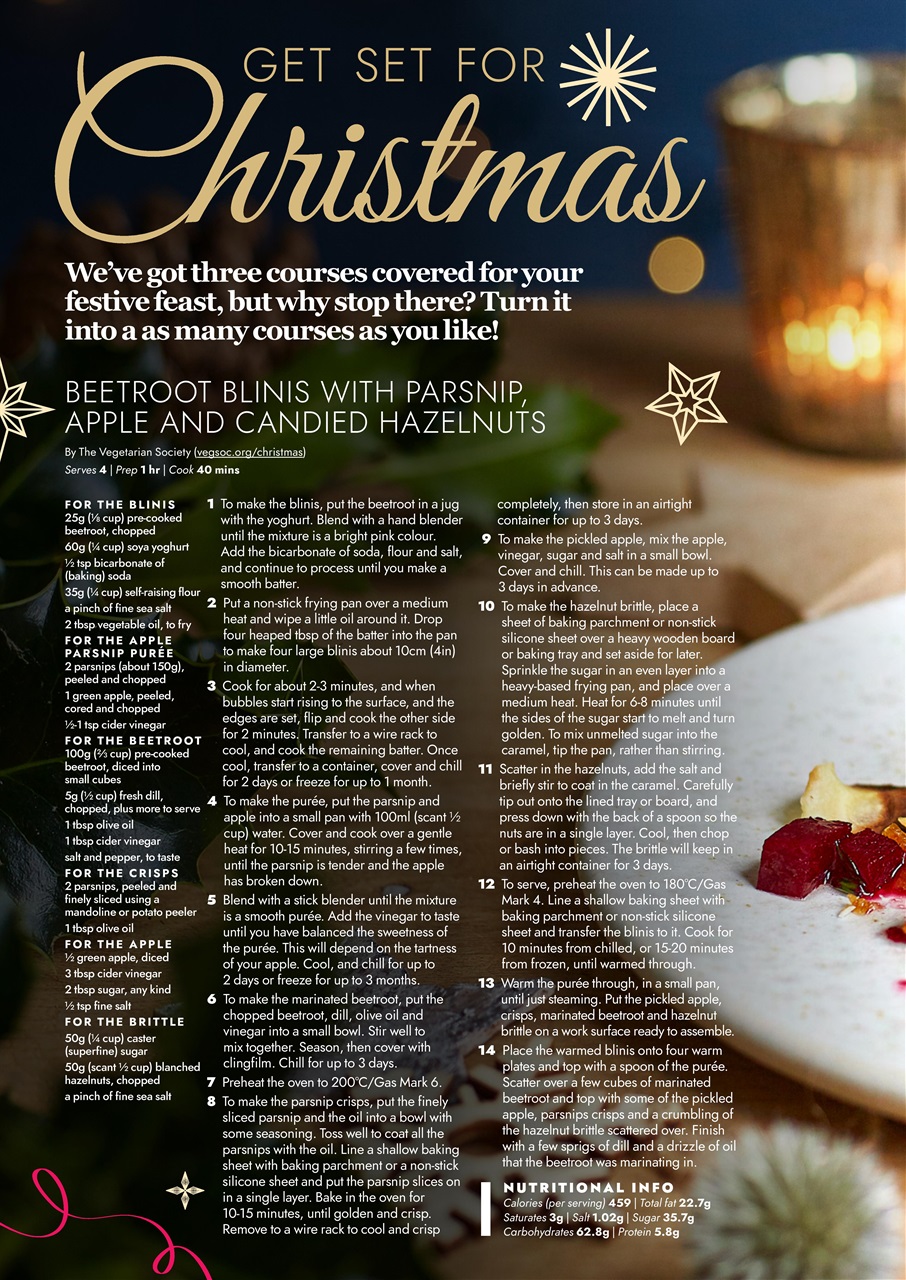 Vegan Food & Living Magazine Preview Pages