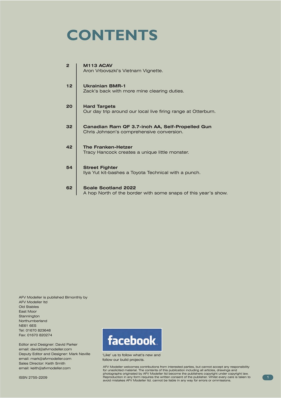 Meng AFV Modeller Preview Pages